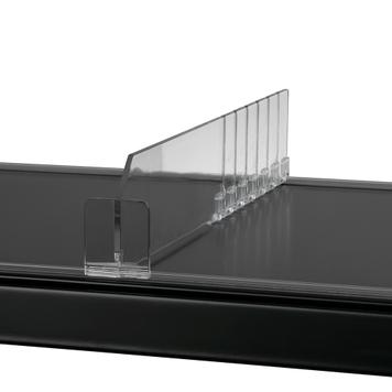 Series MR Curved Shelf Divider With Break Points