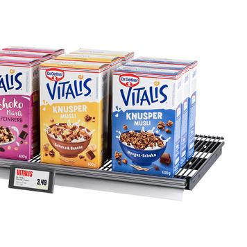 Hinged Mounting Rail for Hanshow Nebular Electronic Shelf Labels