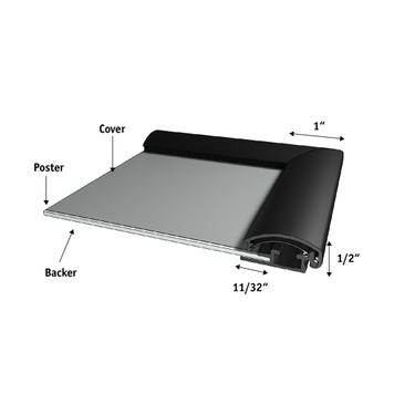 Aluminum Snap Frame | 1" Profile