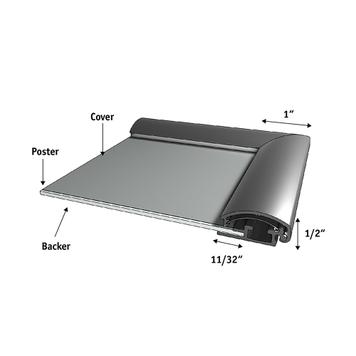 Aluminum Snap Frame | 1" Profile