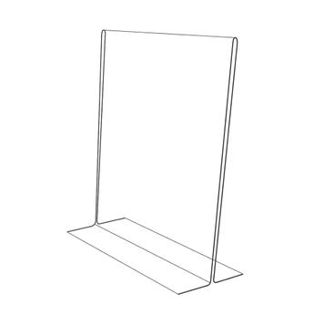 Acrylic T-Shaped Menu Card Holder