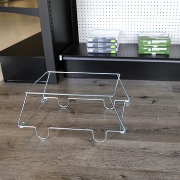 Metal Shopping Basket Stand