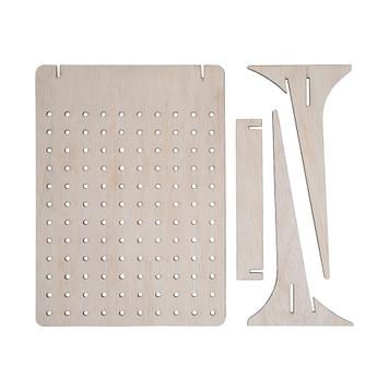 Wooden Pegboard Display