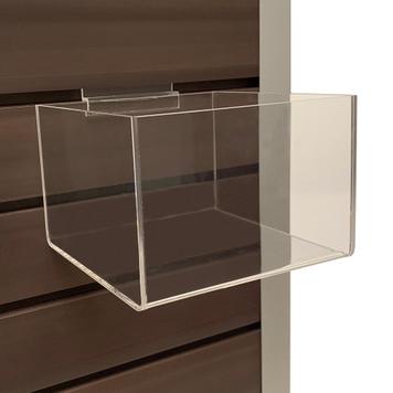 Acrylic Slatwall Bin