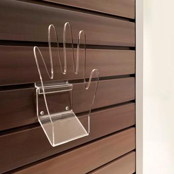 FlexiSlot® Slatwall Glove Display