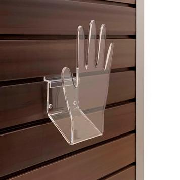 FlexiSlot® Slatwall Glove Display