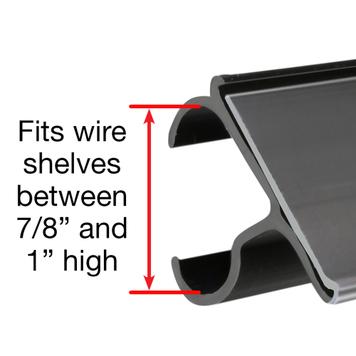 Cooler Label Holder “FRG” | 1.25" Ticket Height