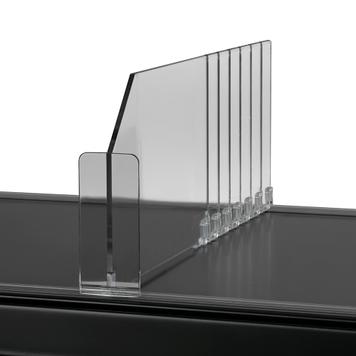 Series MR Curved Shelf Divider With Break Points