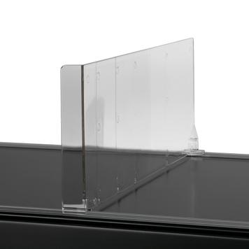 Series SR Straight Shelf Divider With Stopper