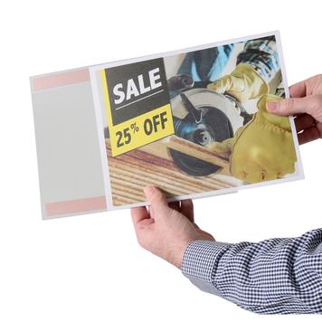 Self-Adhesive Poster Pocket