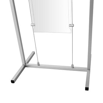 Construct Series Poster Stand with Cable Hanging System