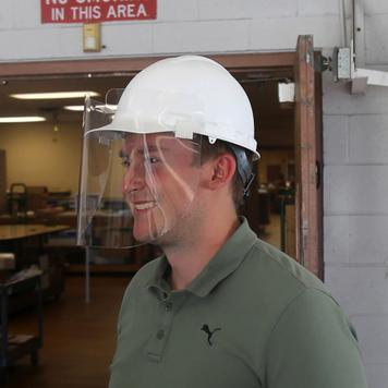 Clip-On Personal Face Shield